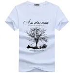 Summer Korean Style Men's Round Neck Short Sleeve T-shirt Young Men's Plus Size Comfortable Breathable Perfect for Warm — photo 27
