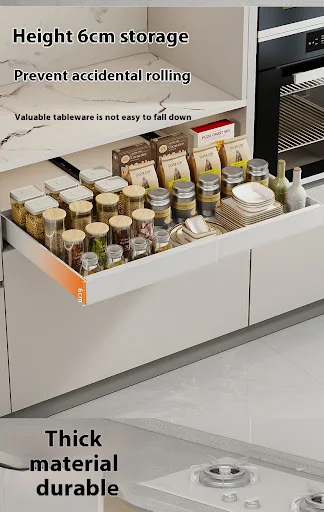Title 3, Punch-Free Retractable Cabinet Pull-out Rack Ma...