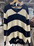 Beige navy