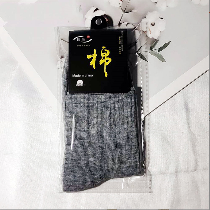 Title 6, Polyester black and white grey socks. Comfortab...