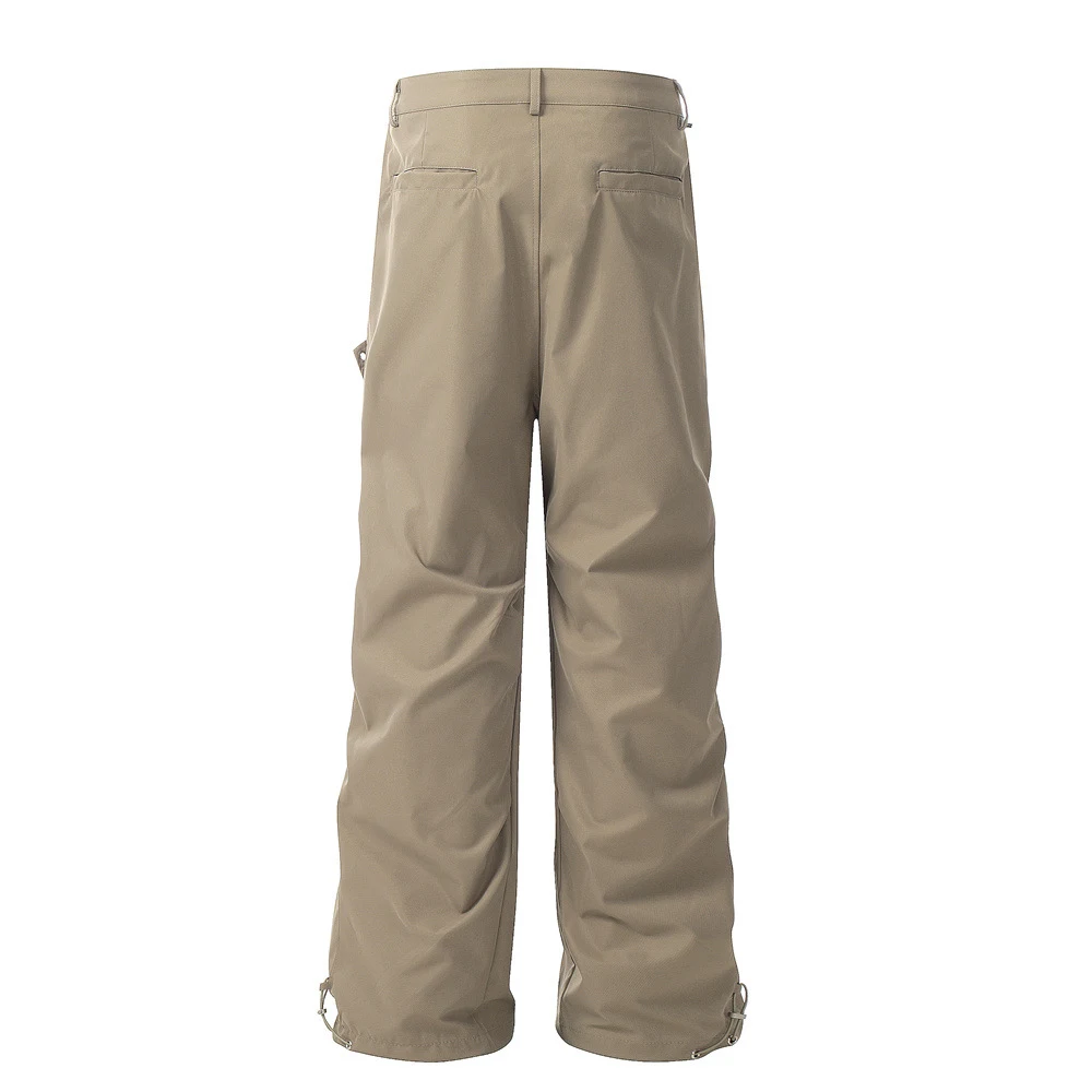 Title 11, Fashion Personality Wide Leg Casual Trousers Me...