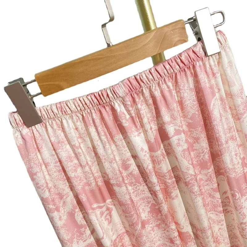 Title 7, Pijama Feminino Estampado Manga Longa Calças Co...