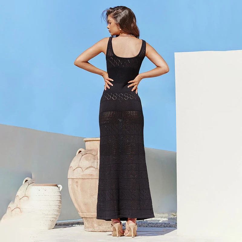 Title 10, Fashion Beach Dress Womens Knitting Bikini Blo...