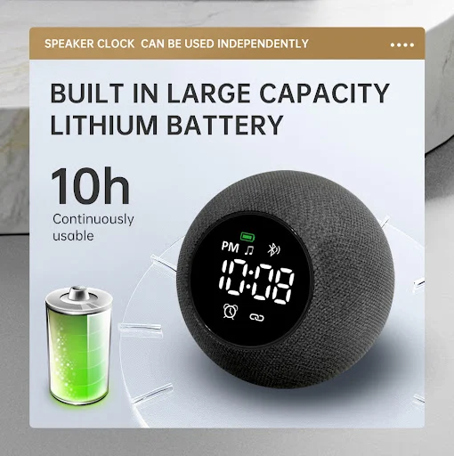 Title 2, Multifunctional White Noise Ambient Light Alarm...