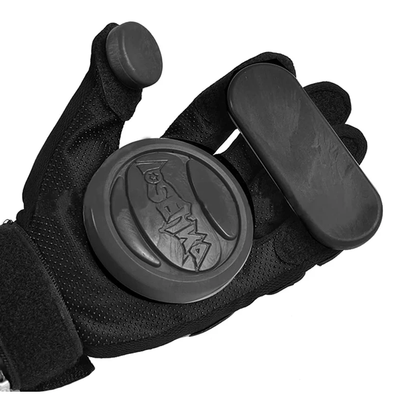 Title 6, Downhill skateboard gloves for longboarding. Sl...