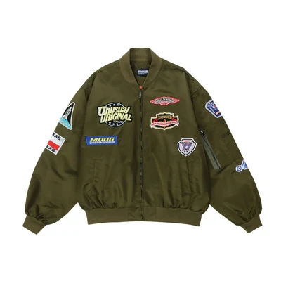 Title 5, Flight Gaojie Hip-hop Fashion BF Style Windbrea...