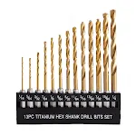 13 sets of hexagonal shank twi