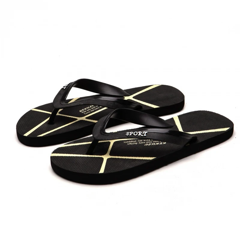Summer Flip-flops Men's Xiaobei Style Leisure Flip-flops Cross-border Beach Shoes Men's Sandals for ultimate comfort and — photo 3
