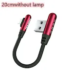 Redwithout lamp
