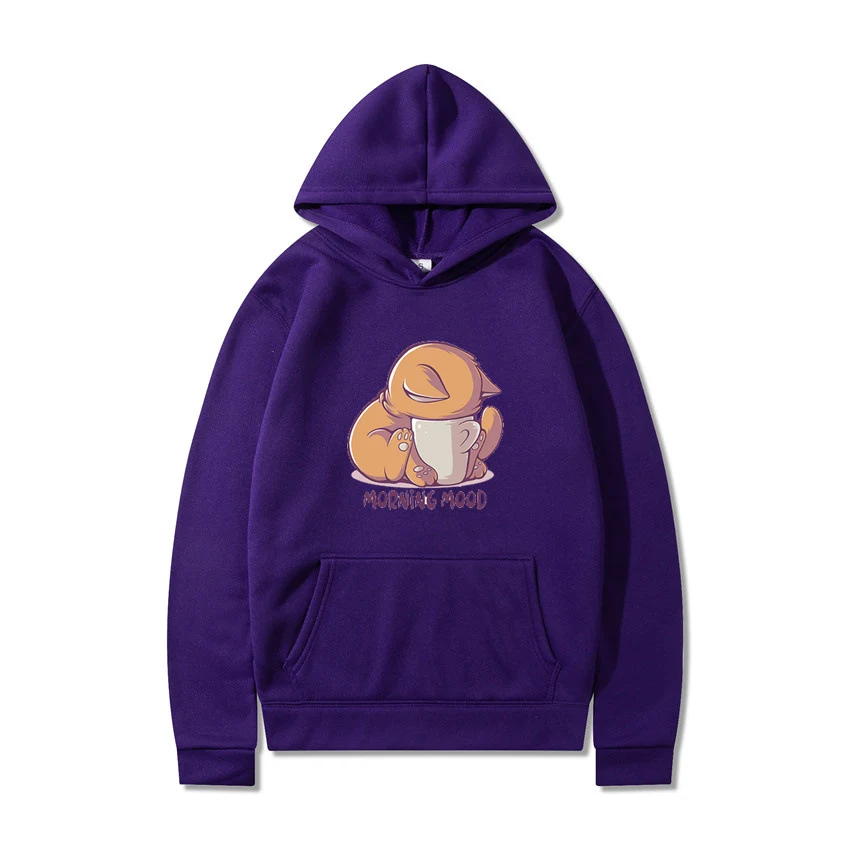 Title 6, Moletom com capuz e fleece estampado, para espo...