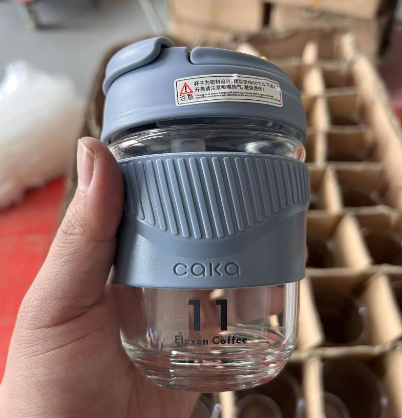 Title 1, Hand-held Ceramic Stainless Steel Cup Enjoy hot...