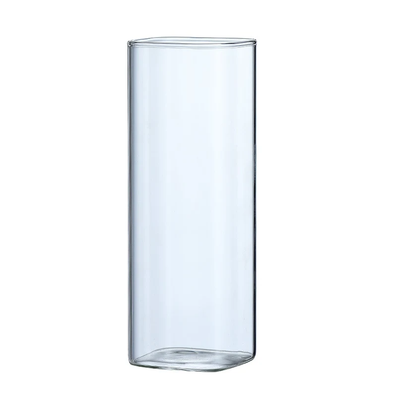 Title 3, Borosilicate glass single-layer transparent squ...