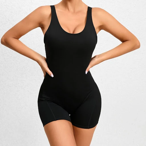 Title 21, Sneldrogende Nude Feel Dance Fitness-jumpsuit u...