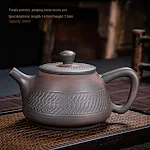 Purple Clay Pot Ceramic Household Creative Kung Fu Tea Set, perfect for brewing and enjoying traditional tea with elegan — photo 4