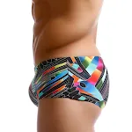 Color Me In Swimmers Reusable and washable kids swimwear with coloring designs. Encourages creativity in the water and o — photo 3