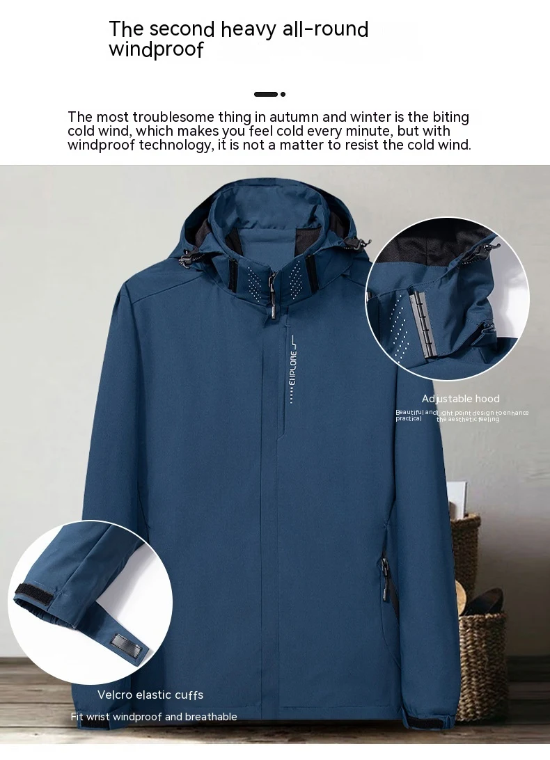 Title 8, Waterproof windbreaker thin shell jacket for ul...