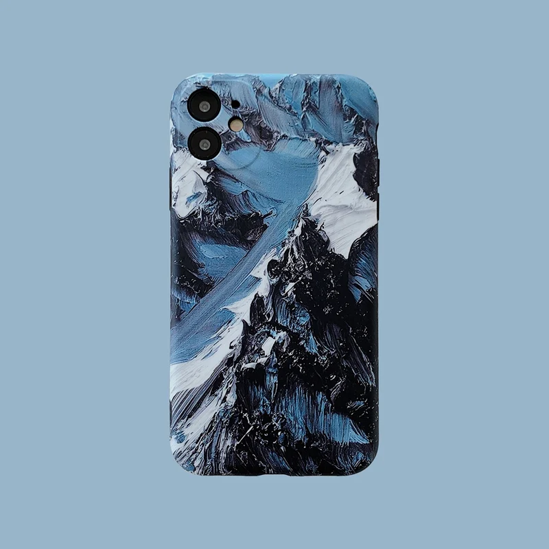 Title 4, Capinha para iPhone 11 Pro Max com Montanha Nev...