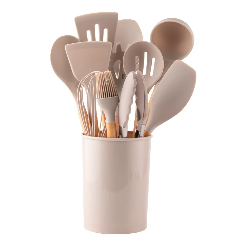 12-piece Household Silicone Kitchenware Set. Heat-resistant, non-stick and easy to clean. Perfect for cooking and baking — photo 2