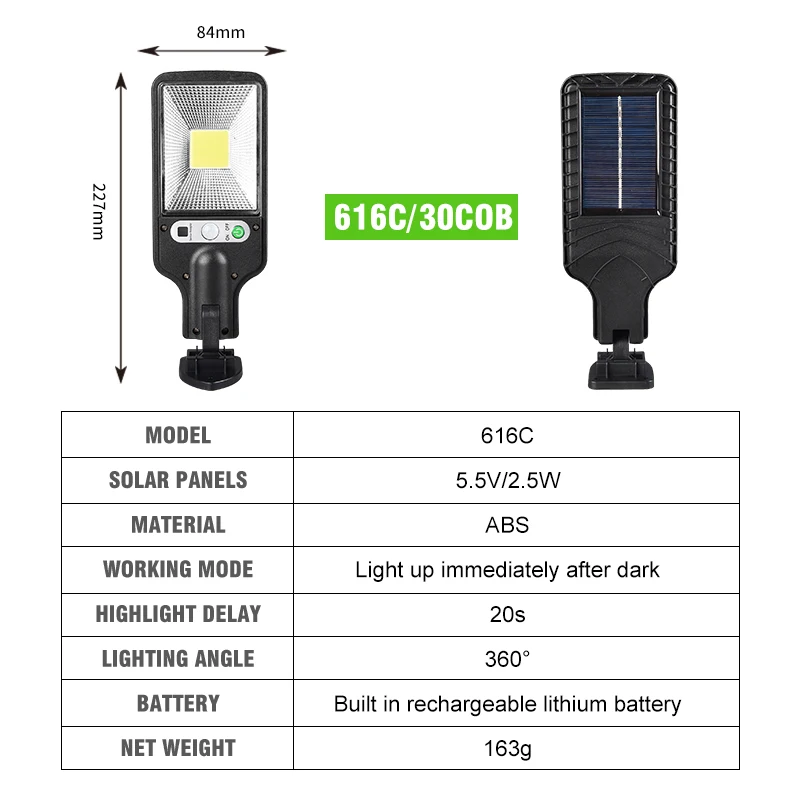 Title 1, Outdoor Solar Light for Household with Human Bo...