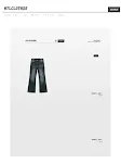 Calça Jeans Retro Outono Estilo High Street, Lavada e Desfiada, Levemente Flare. Combine conforto e estilo para um visual moderno e despojado. — foto 7