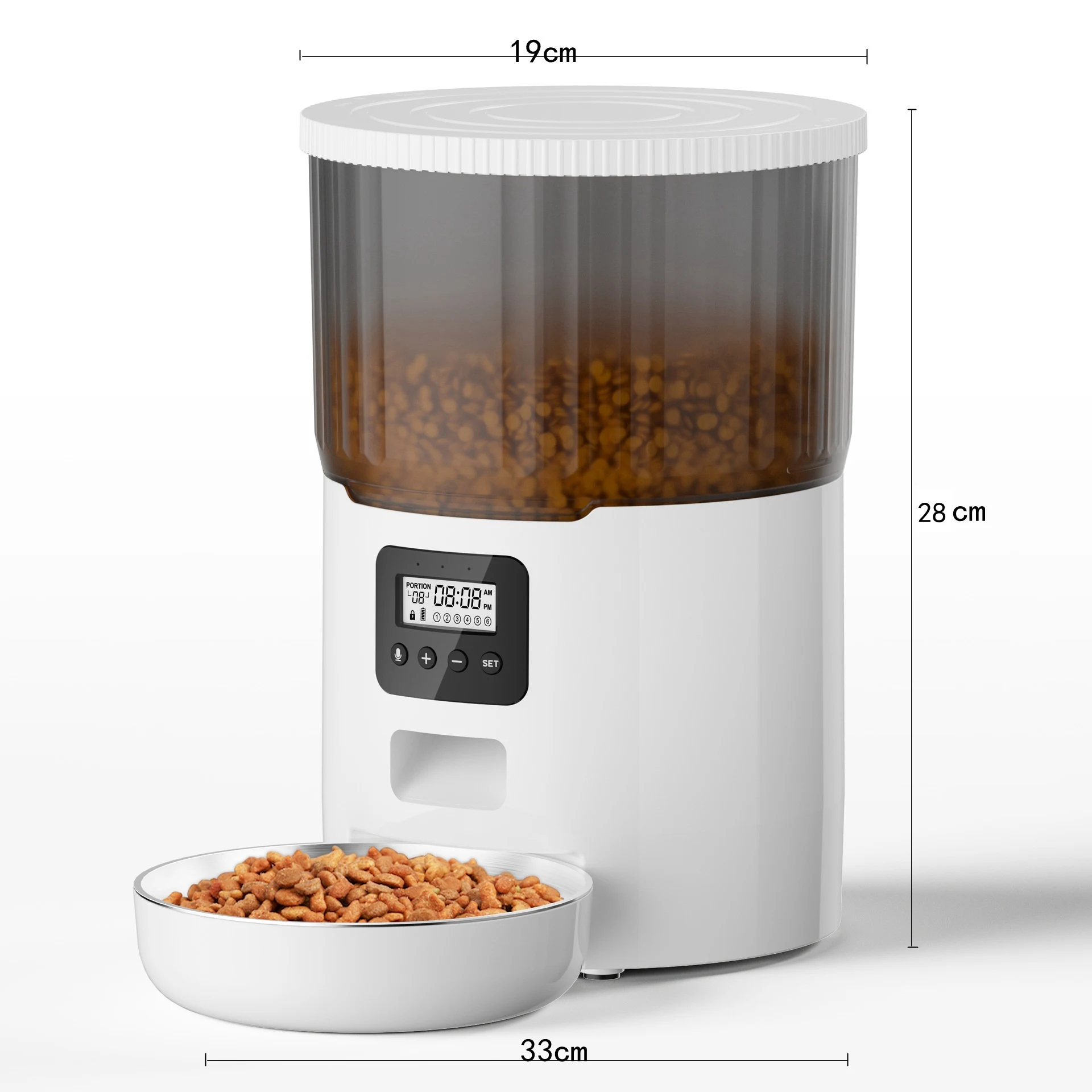 Cat Smart Dog Automatic Pet Feeder. Schedule meals, control portions, and keep your cat or dog fed. Smart feeding for a — photo 12