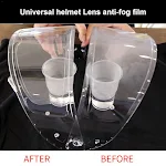 Motorradhelm-Visier Anti-Beschlag-Folie Anti-Beschlag-Aufkleber 60 Monate Schutz Japanische Materialien Klare Sicht bei allen Wetterbedingungen — foto 4