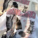 Nieuw puur katoenen T-shirt met korte mouwen voor dames en heren, eenvoudige retro look, losse pasvorm voor ultiem comfort. Draag het elke dag! — foto 2