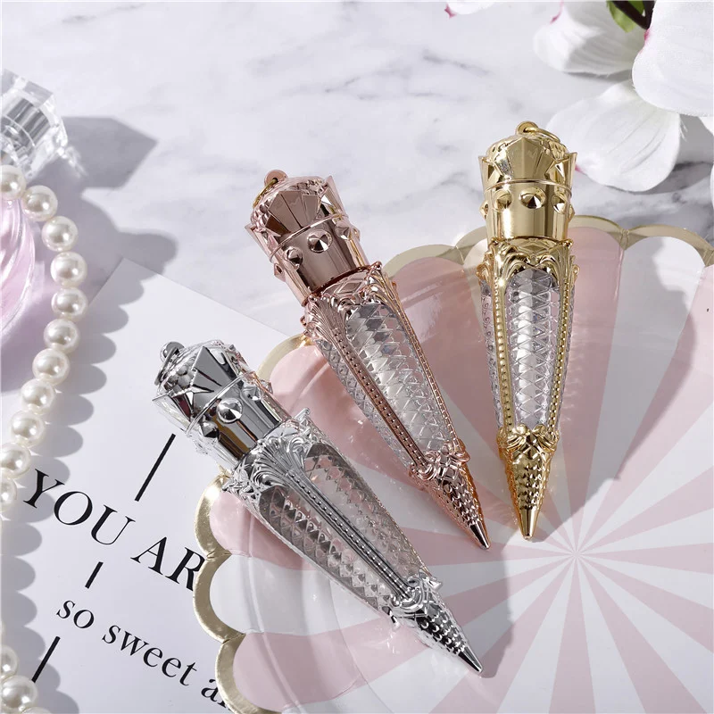 Title 1, New ML241 Tapered Laser Carving Lip Gloss Tube ...