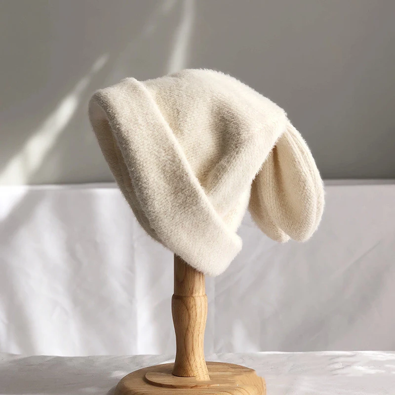 Title 4, Draping Rabbit Ears Wool Hat