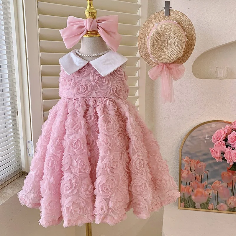 Title 5, Vestido de princesa infantil artesanal com tela...