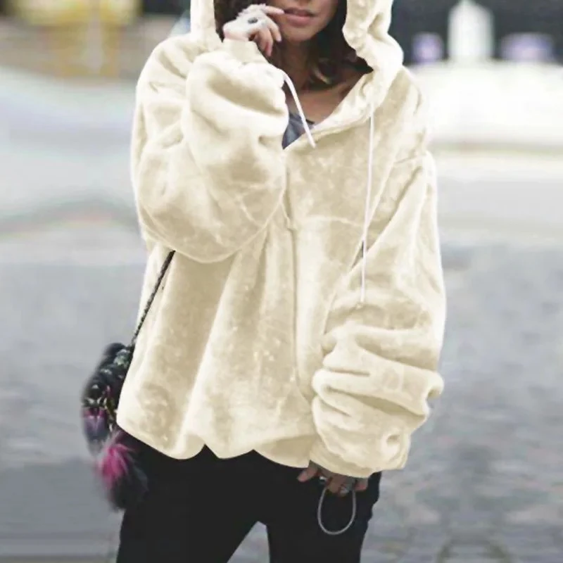 Abrigo de suéter para mujer. Cálido, versátil y elegante. Perfecto para climas fríos. Disfruta de comodidad y estilo sin esfuerzo este invierno. — foto 2