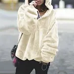 Abrigo de suéter para mujer. Cálido, versátil y elegante. Perfecto para climas fríos. Disfruta de comodidad y estilo sin esfuerzo este invierno. — foto 2