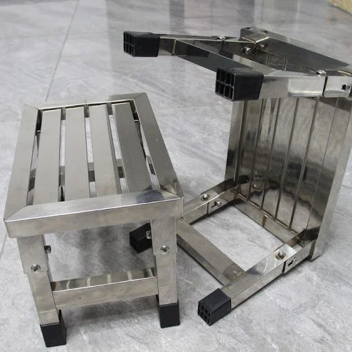 Title 7, Waterproof Thickened Stainless Steel Folding Be...