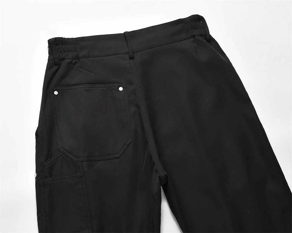 Pantalon Décontracté Légèrement Évasé Homme Ample, Confort et Style Décontracté, Coupe Relax, Idéal pour le Quotidien, Tendance et Polyvalent. — photo 3