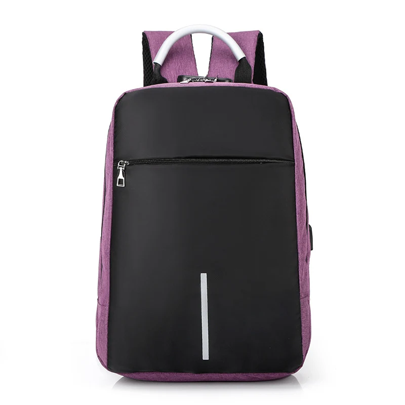 Anti-diefstal rugzak met USB-opladen voor mannen en vrouwen. Veilig reizen en je apparaten opladen tegelijkertijd! — foto 3