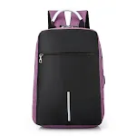 Anti-diefstal rugzak met USB-opladen voor mannen en vrouwen. Veilig reizen en je apparaten opladen tegelijkertijd! — foto 3