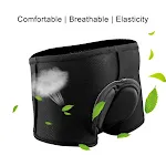 Silicone Padded Comfortable Cycling Shorts Men's and Women's Cycling Equipment Enhance Comfort and Protection During Rid — photo 3