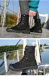 Platform High-top Canvas Flanging Martin Fashionable Sports Shoes for a stylish and comfortable fit, perfect for a moder — photo 4