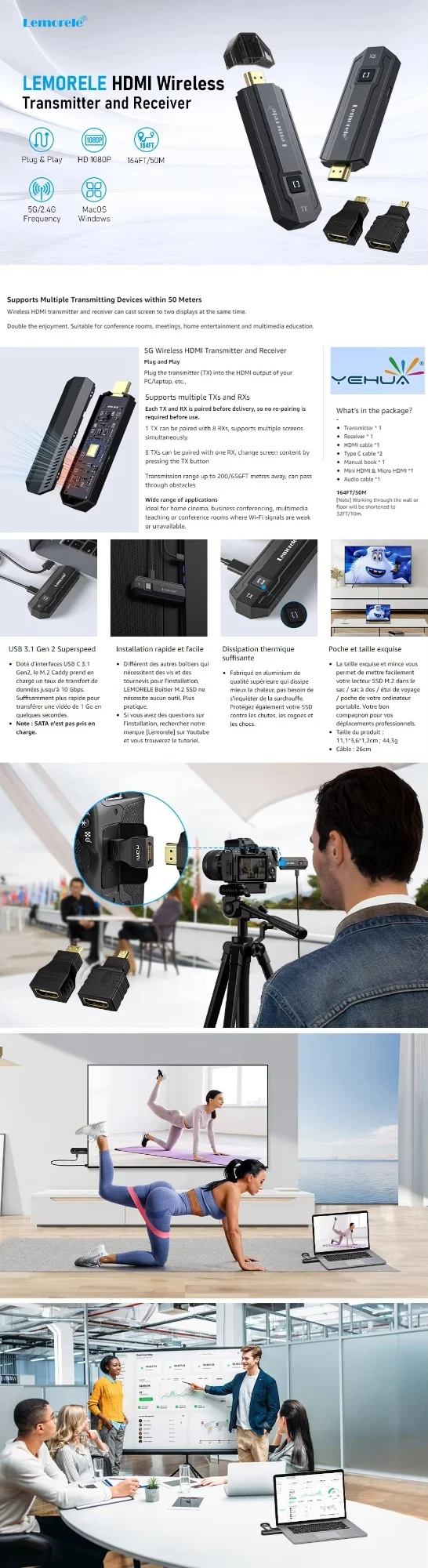 Title 10, Wireless Projector and Mobile Phone Computer HD...
