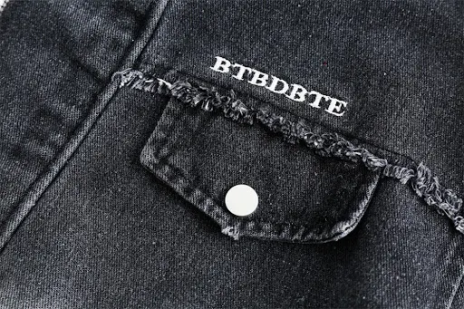 Title 3, Gradient Denim Overall Suit for Men and Women S...