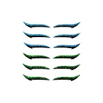 Blue green