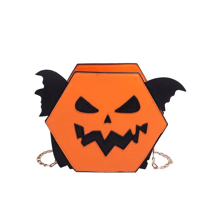 Title 4, Womens Fashion Halloween Pumpkin Crossbody Sho...