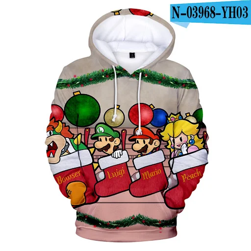 Title 11, Christmas print sweatshirt