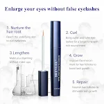 Mascara for Eyelash Care and Curling 4.5ml provides long, voluminous, and curled lashes while nourishing for an intense — photo 4