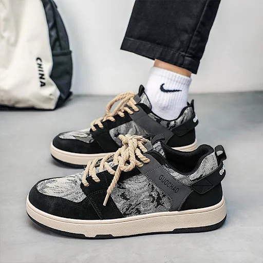 Title 1, Mens Sneakers Autumn and Summer Niche Design T...