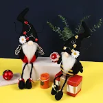 Enfeite de boneca criativa com tema de abelha e besouro, pernas longas e design fofo, um presente perfeito para decorar e encantar. — foto 6