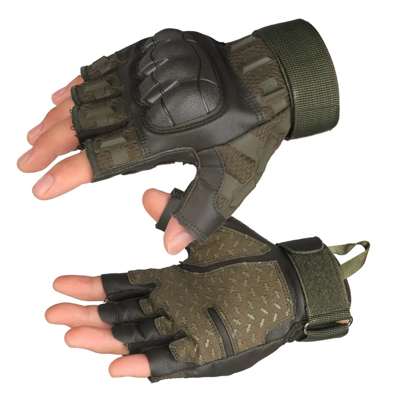 Luvas Táticas Militares para Esportes ao Ar Livre Ciclismo e Aventura. Proteção, Durabilidade e Conforto para Fãs Militares e Atividades Extremas. — foto 1