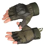 Luvas Táticas Militares para Esportes ao Ar Livre Ciclismo e Aventura. Proteção, Durabilidade e Conforto para Fãs Militares e Atividades Extremas. — foto 1