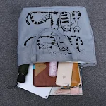 Bolso de hombro de lona para mujer Perfecto para el día a día. Amplio, resistente y elegante. Ideal para llevar todo lo esencial con comodidad y estilo. — foto 1
