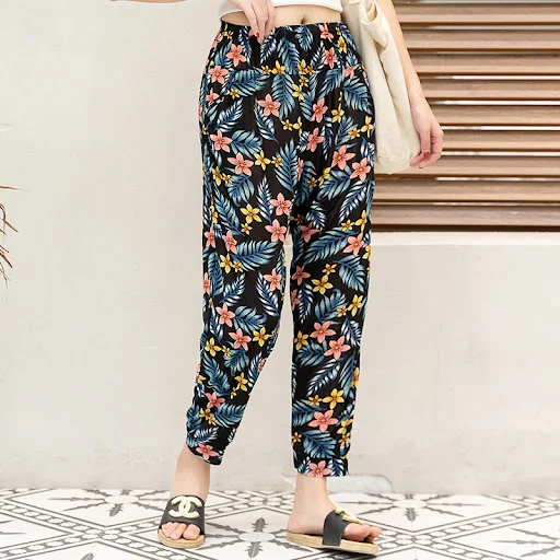 Title 3, Pantaloni in seta di ghiaccio sottili da donna ...